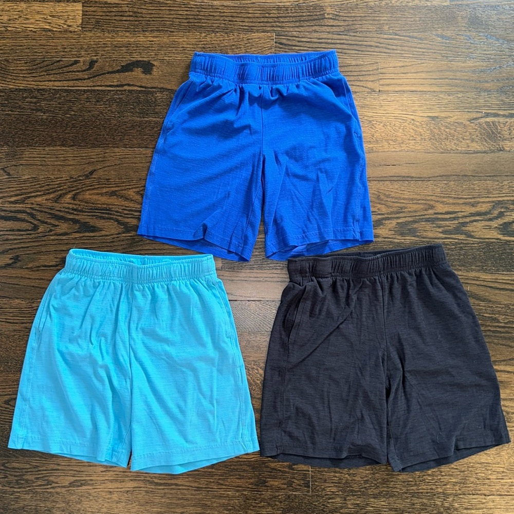 Old Navy Active Breath On Boys Medium Athletic Shorts (3 Pair)